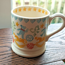 Emma Bridgewater Toy Box (Seconds) Mug, New and Unused 1/2 Pint