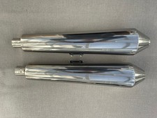 Triumph Thunderbird 900 Sport Mk2 Mistral Stainless Steel Exhaust Silencers