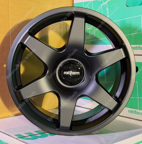 Black six alloy wheels - black,