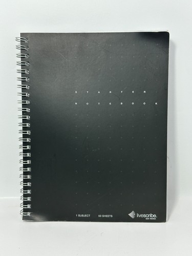 Livescribe starter notebook - livescribe, 1