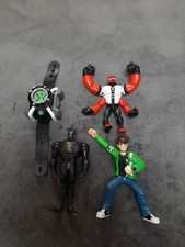 Ben 10 Figure Bundle x4 Figures In Used Condition