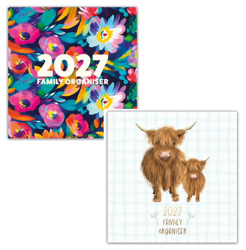 2027 family organiser calendar - family,