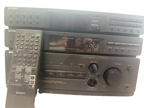 Sony str d359 receiver - str-d359, fm/am
