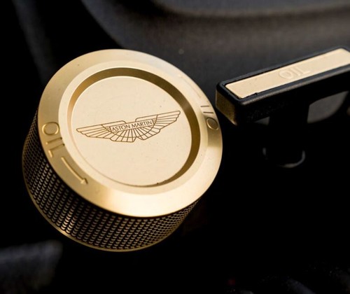 Aston martin gold oil filler - gold,