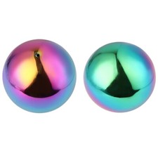 2pcs Garden Gazing Globe Sparkling Sphere Floating Pond Balls