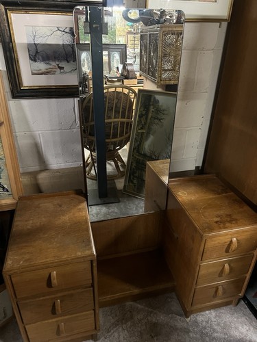 Vintage retro dressing table - dressing,