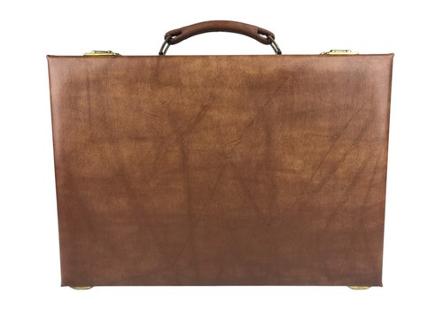 Vtg unbranded briefcase brown - unbranded,