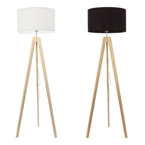 Natural wooden tripod floor - wooden,