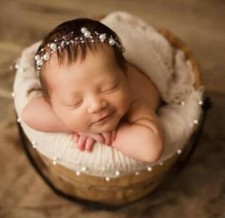 Newborn Baby Girl pearl