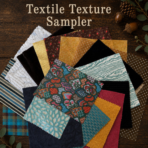 Textile texture sampler - textile,