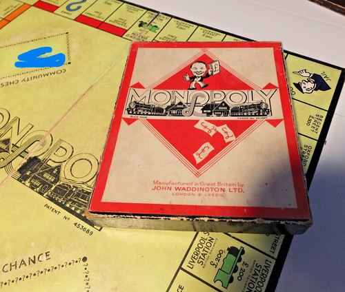 Vintage monopoly set - monopoly,