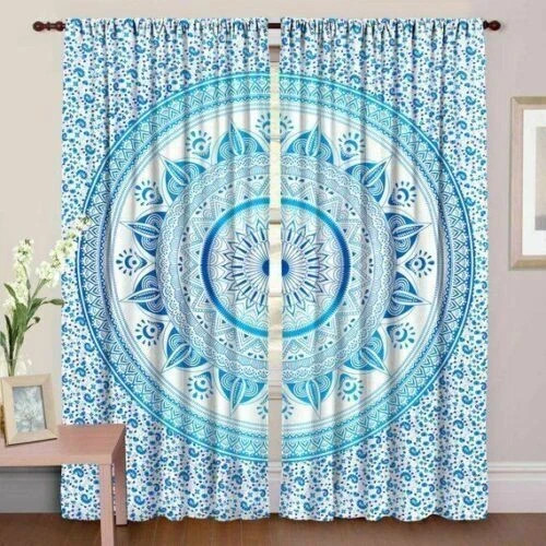Indian bohemian door curtain - indian,