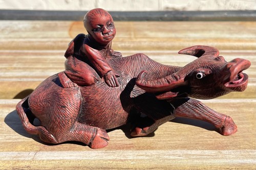 Japanese boxwood carving - boxwood,