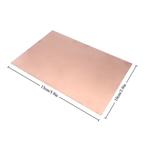 Single sided copper clad pcb - single,