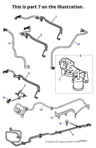 Jaguar genuine solenoid vacuum - jaguar,