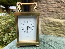 Matthew Norman 1754 Swiss Carriage Clock with Key Good working order