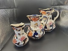 Mason's Jugs Set Of Three Hand