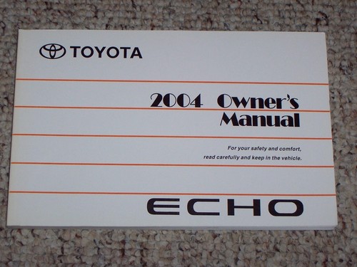 2004 toyota echo factory - 2004,