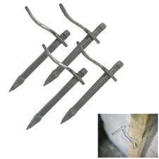 Mason Clamp - Dutch Pins Bricklayers Tool 4pc Set Drop Forged