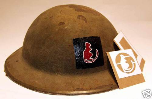 British helmet stencil - british,
