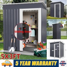 5 x 3ft Garden Storage Shed