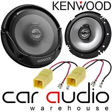 Peugeot 306 1993-02 17cm 6.5" KENWOOD 600 Watts Front Door Car Speakers & Wiring