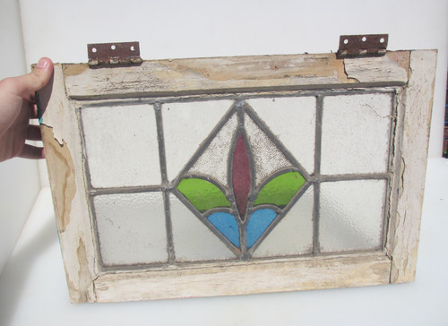 Antique stained glass - antique,