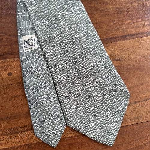 Hermès 100 silk tie - hermès, 100%
