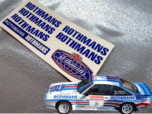 Opel manta 400 - opel, rothmans