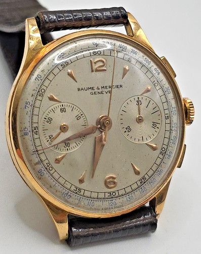 Baume mercier 3921 18k - &,