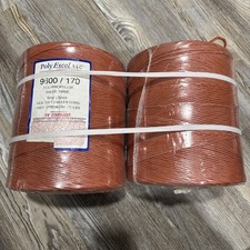 Poly Excel Orange Baling Twine, 170x9,600 2 Spools, Hay Baling 9600x170 DB