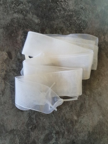Quality thick ribbon white - thick,