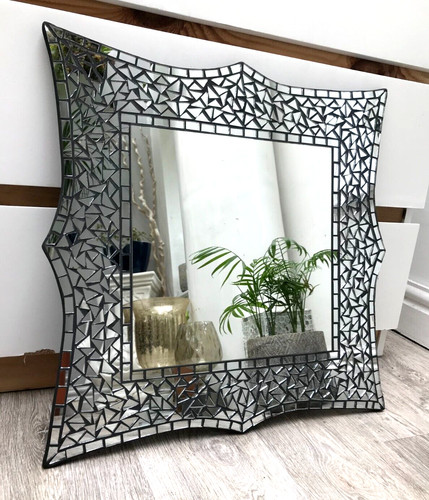 Handmade mosaic square wall - square,