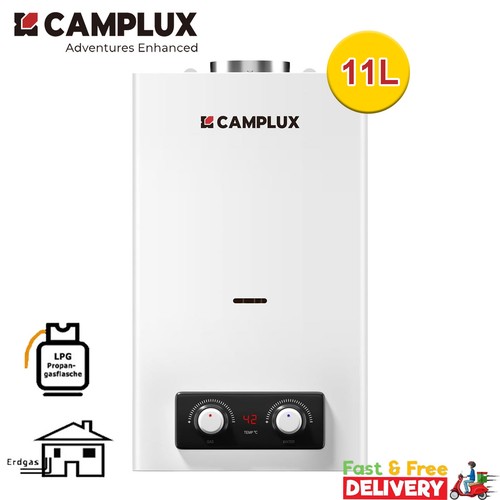 Camplux gas hot water - hot,