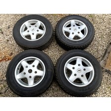 AEZ GERMAN SET 4 ALLOY WHEELS FIT MK1 RENAULT MASTER OR MOVANO 5X170 PCD 5 STUD
