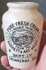 Superb Pictorial  Cream Pot