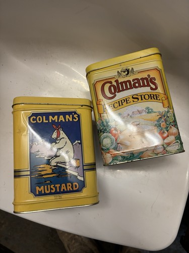 Pair vintage colmans - pair,