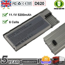 6 Cells Battery for Dell Latitude D620 D630 D631 PC764 TC030 Precision M2300