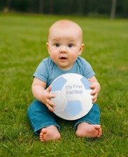 Light Blue My First Football