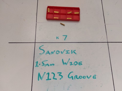 Sandvik n123 1 5mm wide - x,