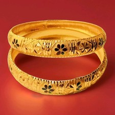 Ethnic Bangles 22k Gold Plated