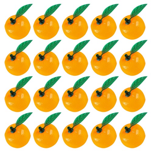 20pcs fake small oranges - 20pcs,