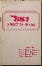 Genuine BSA Owners Handbook