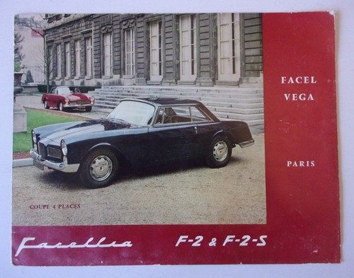Facel vega facellia f2s - facellia, &