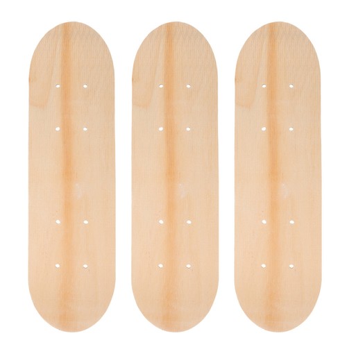 3pcs plain wooden blank - 3pcs,