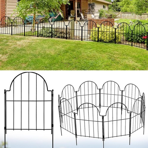 Metal fence set panel - set, 10