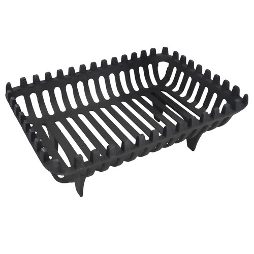 Large cast iron log holder - iron,