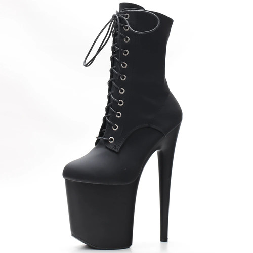 Stripper platform lace up - 8",