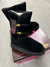 NIB UKALA TAJ LOW BLACK BOOTS