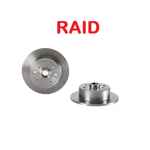 Raid rear brake - rear, pair